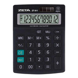 Calculadora De Mesa 12 Dígitos Zeta Zt-811