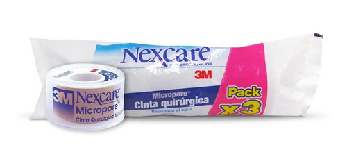 Micropore Piel Nexcare 3m 24x5 Bolsa X 3 Und