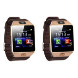 2x Reloj Inteligente For Teléfono Celular Dz09 Smartwatch