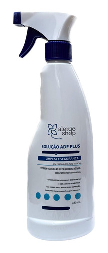 Acaricida - Solução Adf Plus Alergoshop Anti Acaro - 480ml