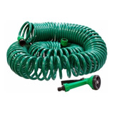 Pack 2 Manguera Espiral Retractil Duradera 15m + Piton / Hb