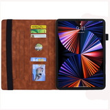 Capa Em Relevo Para iPad Pro 12 9 Case Tablet Wallet Cover