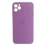 Estuche Protector Silicone Case Para iPhone 11 Promax Morado