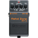 Pedal De Guitarra Boss Mt-2 Metal Zone Mt2 Com Nota Fiscal