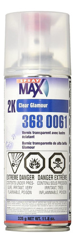 Usc Spraymax 2k Glamour High Gloss Aerosol Clear