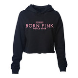 Top Crop Sudadera Black Pink Born Pink World Tour Mexico 01