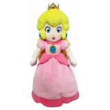 Peluche Princesa Peach Mario Bros 27 Cm Foto Real