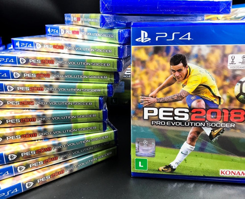 Jogo Pes Pro Evolution Soccer 2018 Em Português Ps4 Físico