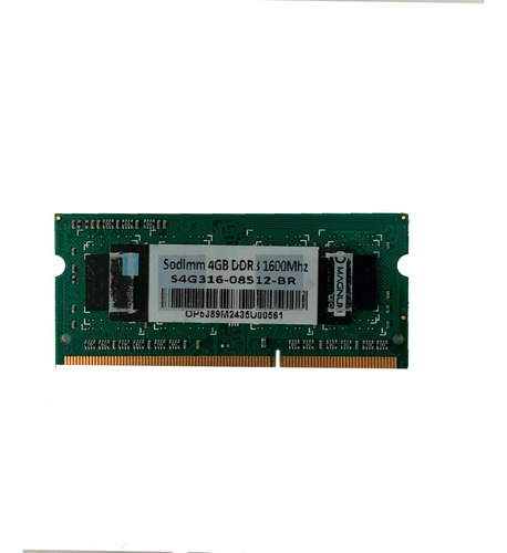 Ram Sodimm Notebook - 4gb Ddr3 1600 1.35v Magnum Pull New