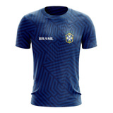 Camisa Dry Fit Brasil Copa Do Mundo