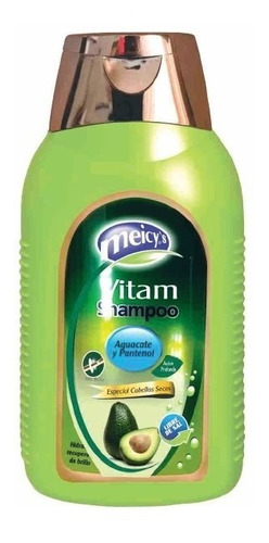 Shampoo Aguacate Y Pantenol 500ml - Meicys