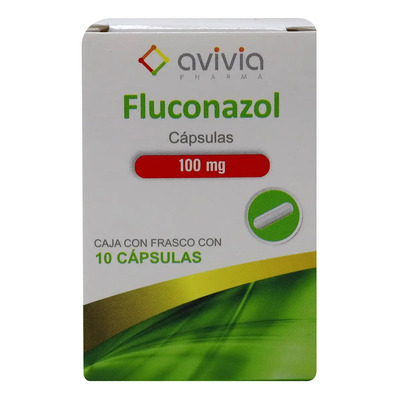 Fluconazol Frasco Con 10 Cápsulas De 100 Mg Avivia | MercadoLibre