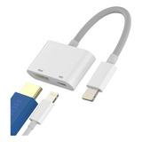 Adaptador Lightning A Hdmi Para Tv Compatible Con iPhone 12 