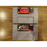 Lote Maximum Carnage + Separation Anxiety Snes Original