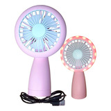 Ventilador Mini Recargable 5 Aspas: Potente Y Refrescante 