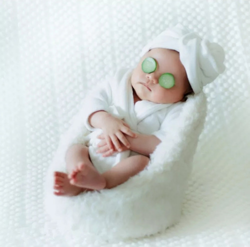 Newborn Body Fleece Bebê Infantil Roupâo De Banho Spa Ensaio