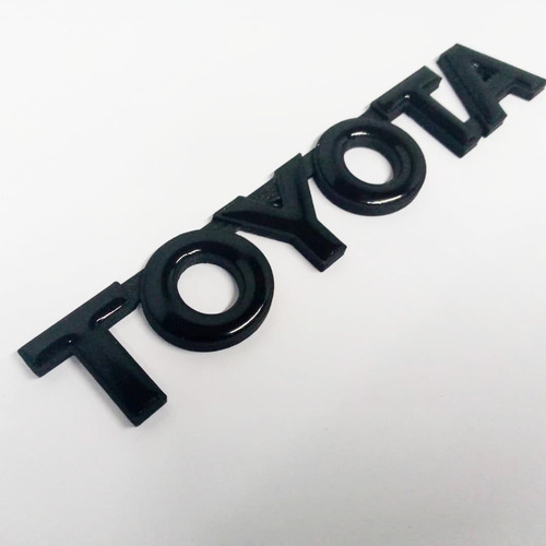 Emblemas Toyota Hilux Y Fortuner Negro Pega 3m Foto 5