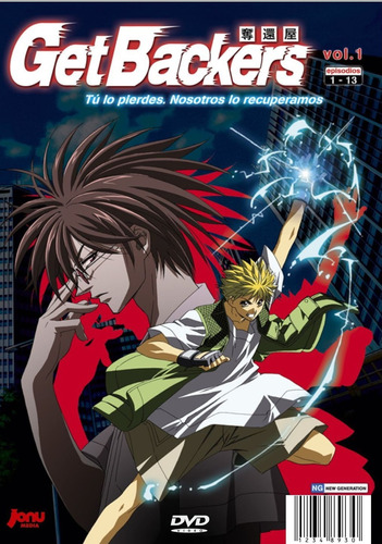 Get Backers Serie Anime Completa Dvd