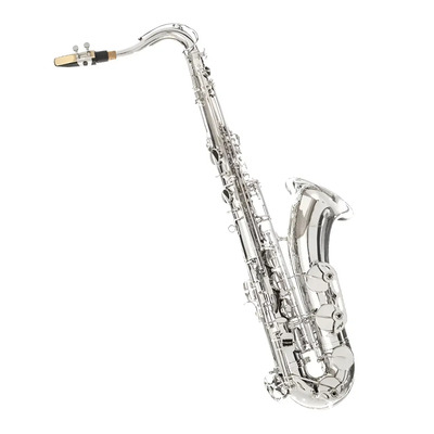 Saxofon Tenor Silvertone En Sib Niquelado Slsx026 | Meses sin interés