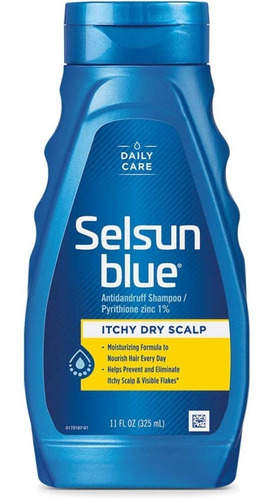 Selsun Blue 11 Onzas 325 Ml Azul Caspa