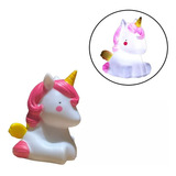 Lampara Led Luz De Noche Infantil Unicornio Velador Mesada