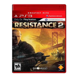 Jogo Resistance 2 Ps3 Mídia Física Original Playstation 3
