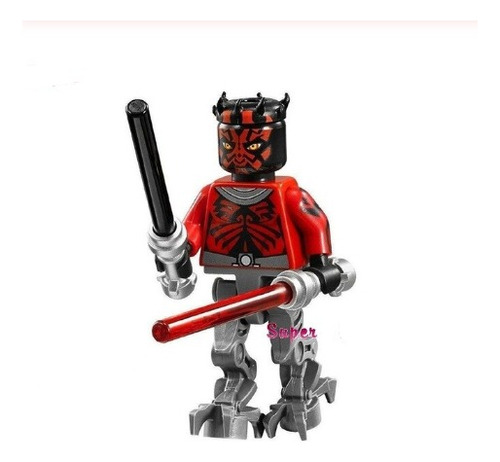 N° 60 Darth Maul - Star Wars - Blocos De Montar