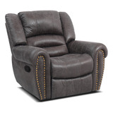 Bergere Katmandú, Leather Touch Smoke