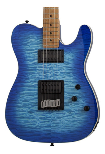 Schecter Pt Pro-maple Guitarra Eléctrica Telecaster Azul