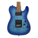 Schecter Pt Pro-maple Guitarra Eléctrica Telecaster Azul