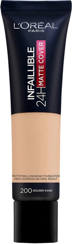L'oréal Paris Infaillible 24 H Matte Cover 200 Golden Sand
