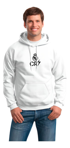 Buzo Hoodie Capota Cristiano Ronaldo Cr7 Real Madrid