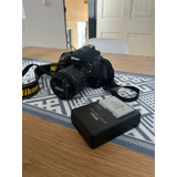  Nikon Kit D5300 + Lente 18-55mm Vr Dslr Color Negro