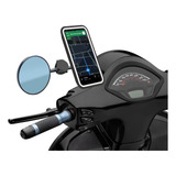 Soporte Magnetico Para Moto/scooter - Negro