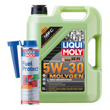 Kit Aceite 5w30 Molygen Fuel Protect Liqui Moly + Obsequio