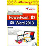 Libro Ao Conoce Lo Nuevo De Power Point Y Word 2013