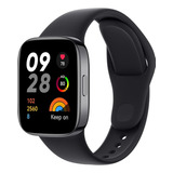 Reloj Inteligente Xiaomi Redmi Watch 3 Con Gps Integrado, Funda Bluetooth, Pulsera Negra, Bisel Negro, Diseño De Pulsera De Malla