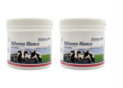 Balsamo Blanco 240 Gr **2 Piezas**