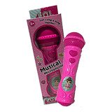 Micrófono Karaoke Musical Juguete Niños 22cm Niñas 