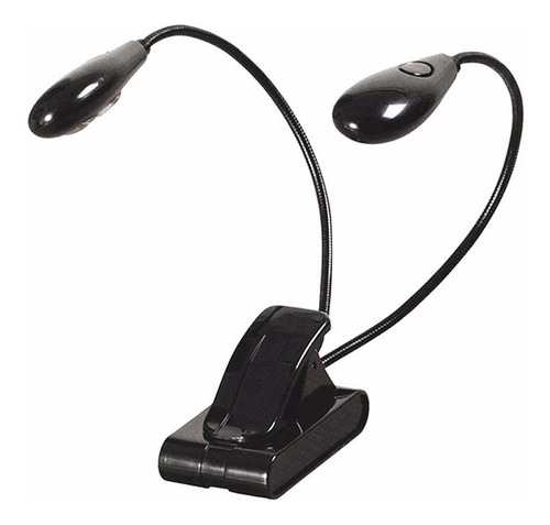 Luz De Led Para Atril Partitura Notebook Con Clip Premium