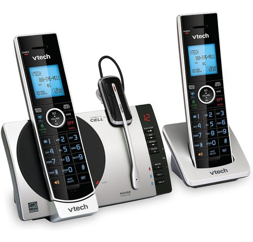 Telefone Sem Fio Vtech Dect 6.0 Preto E Prata Importado Eua