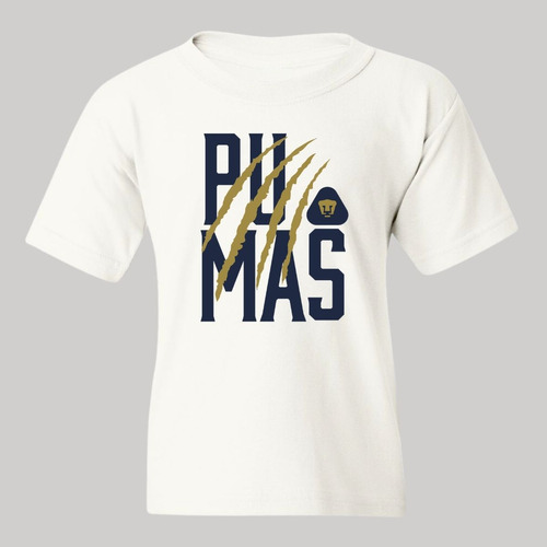 Jersey Playera Fútbol Pumas Unam Niño Niña Garra