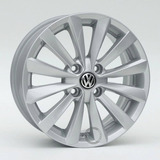 Jogo De Rodas Aro 15 4x100 Vw R63 Gol Voyage Comfortline 