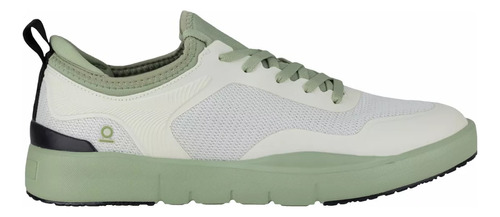 Tenis Urbano Hombre Capa De Ozono 612101 Casual Latte Verde