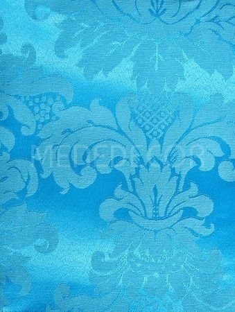 Tecido Jacquard Azul Frozen Para Sofá - 20m X 2.80m