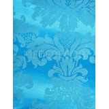 Tecido Jacquard Azul Frozen Para Sofá - 20m X 2.80m