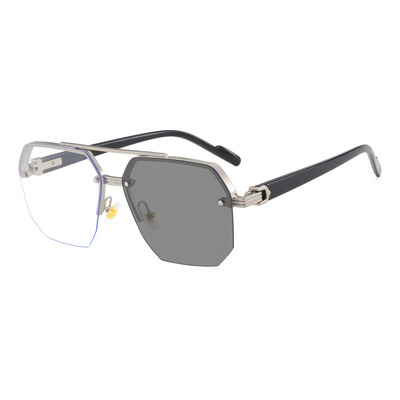 Lentes De Sol Fotocromáticas Con Protección Uv Y Luz Azul Armazón Plateado | MercadoLibre