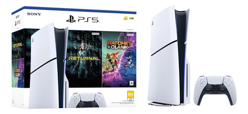 Playstation 5 Standard Slim Bundle 2 Juegos Nueva Sellada