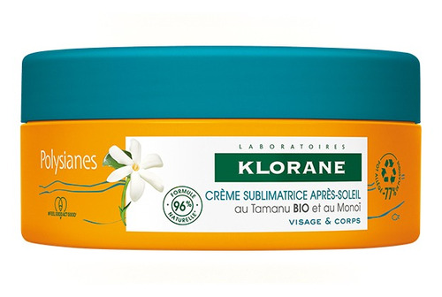 Klorane Polysianes Crema Sublimadora Post Solar X 200 Ml