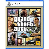 Jogo Gta 5 V Grand Theft Auto V - Ps5 Mídia Física Lacrado